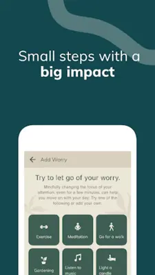 WorryTree Anxiety Relief CBT android App screenshot 11