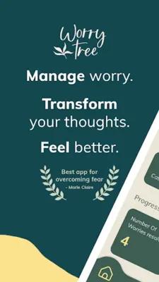 WorryTree Anxiety Relief CBT android App screenshot 15