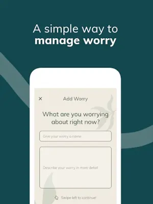 WorryTree Anxiety Relief CBT android App screenshot 5