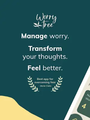 WorryTree Anxiety Relief CBT android App screenshot 7